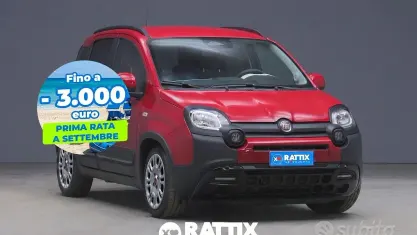 Usata Fiat Panda Cross Cross 70 CV (51 kW) 2025 Rosso passione pastello Utilitaria