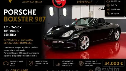 Usata Porsche Boxster 245 CV (180 kW) 2007 Nero Cabrio