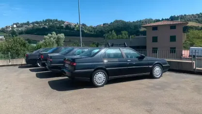 Usata Alfa Romeo 164 150 CV (110 kW) 1993 Nero Berlina