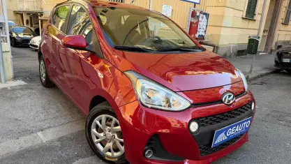 Usata Hyundai i10 66 CV (48 kW) 2018 Rosso Utilitaria
