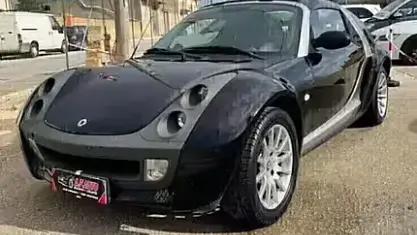 Usata Smart Roadster Passion 82 CV (60 kW) 2005 Nero Cabrio