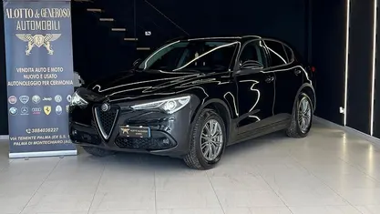 Usata Alfa Romeo Stelvio 180 CV (132 kW) 2018 Nero SUV