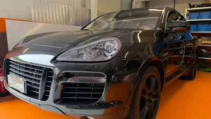 Usata Porsche Cayenne Turbo 500 CV (367 kW) 2008 Nero SUV