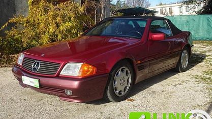 Usata Mercedes SL500 335 CV (246 kW) 1991 Rosso Cabrio