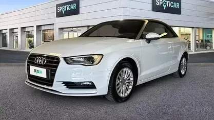 Usata Audi A3 Cabriolet Ambiente 125 CV (91 kW) 2016 Bianco Cabrio