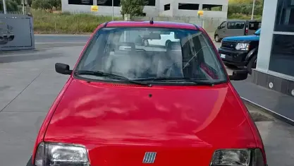 Usata Fiat Cinquecento 54 CV (39 kW) 1998 Rosso Utilitaria