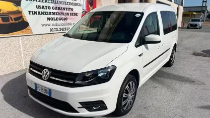 Usata VW Caddy 102 CV (75 kW) 2018 Bianco Monovolume