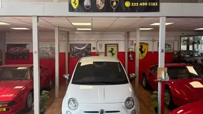 Usata Fiat 500 85 CV (62 kW) 2011 Bianco Berlina