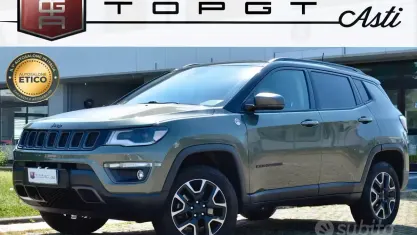 Begagnad Jeep Compass Trailhawk 170 HK (125 kW) 2018 Grön SUV