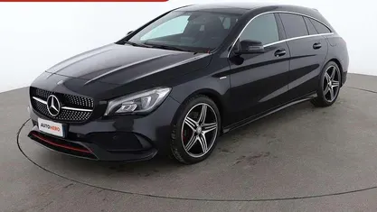 Nero Usata 2017 Mercedes CLA250 Shooting Brake AMG line Station wagon | 22.499 €