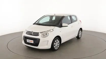 Begagnad Citroën C1 Feel 70 HK (51 kW) 2015 Vit Halvkombi