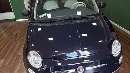 Usata Fiat 500 Lounge 95 CV (69 kW) 2010 Blu Berlina