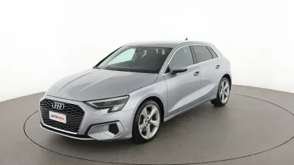 Usata Audi A3 Sportback e-tron Advanced 150 CV (110 kW) 2021 Argento Utilitaria