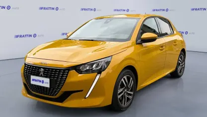 Usata Peugeot 208 Allure 101 CV (74 kW) 2020 Giallo Utilitaria