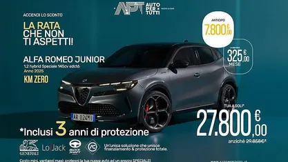 Usata Alfa Romeo Junior Edizione Speciale 145 CV (106 kW) 2025 SUV