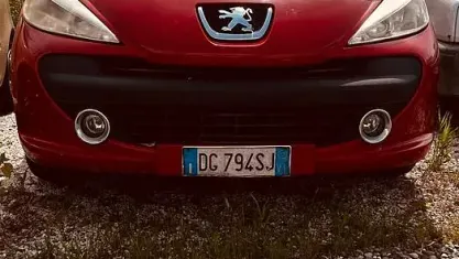 Usata Peugeot 207 109 CV (80 kW) 2007 Rosso Berlina
