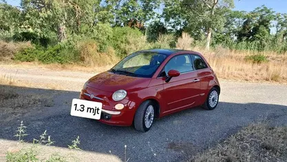 Usata Fiat 500 Lounge 75 CV (55 kW) 2007 Rosso Berlina