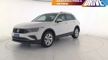 Usata VW Tiguan Life 150 CV (110 kW) 2021 Bianco SUV