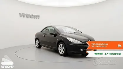 Usata Peugeot 307 CC 109 CV (80 kW) 2007 Nero Cabrio