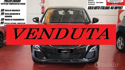 Usata Peugeot 3008 Business-Line 130 CV (95 kW) 2020 Nero SUV