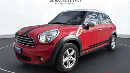 Usata Mini Cooper D Countryman 111 CV (81 kW) 2012 Rosso SUV
