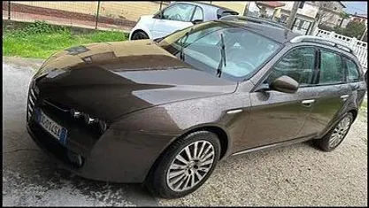 Usata Alfa Romeo 159 Progression 210 CV (154 kW) 2007 Marrone Station wagon