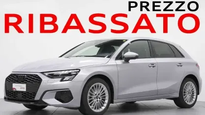 Usata Audi A3 Advanced Plus 150 CV (110 kW) 2022 Argento Berlina