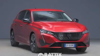 Rosso Usata 2023 Peugeot 308 Allure Tre volumi | 24.521 € (Ottimo prezzo)