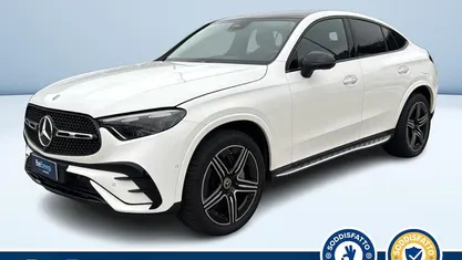 Bianco pastello Usata 2024 Mercedes GLC300 AMG Line Premium Plus Coupé | 69.900 € (Ottimo prezzo)