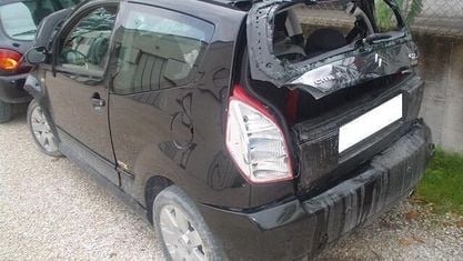 Usata Citroën C2 VTR Sport 70 CV (51 kW) 2005 Nero Utilitaria