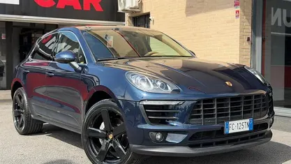 Usata Porsche Macan 250 CV (183 kW) 2016 Blu SUV