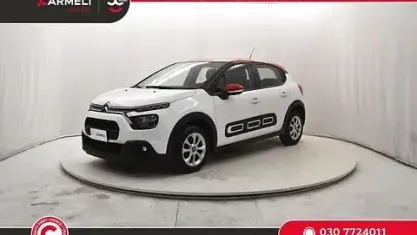Begagnad Citroën C3 Feel 102 HK (75 kW) 2021 Vit Halvkombi