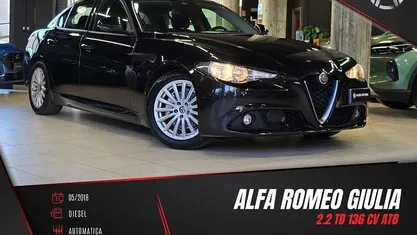 Usata Alfa Romeo Giulia Business 136 CV (100 kW) 2018 Nero Berlina