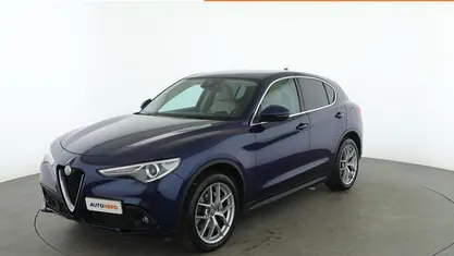 Usata Alfa Romeo Stelvio Executive 210 CV (154 kW) 2019 Blu SUV