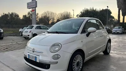 Bianco Usata 2011 Fiat 500 Lounge Tre volumi | 6200 € (Buon prezzo)