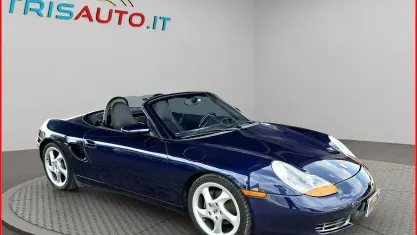 Usata Porsche Boxster 223 CV (164 kW) 2002 Blu Cabrio