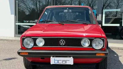Usata VW Golf Cabriolet 75 CV (55 kW) 1986 Rosso Cabrio