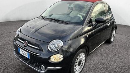 Begagnad Fiat 500 Lounge 69 HK (50 kW) 2016 Svart Sedan