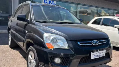 Usata Kia Sportage Active 137 CV (100 kW) 2009 Nero SUV