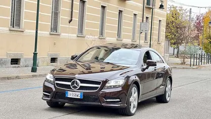 Usata Mercedes CLS350 Exclusive 265 CV (194 kW) 2014 Marrone Coupé