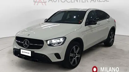 Usata Mercedes GLC220 Business 194 CV (142 kW) 2023 Bianco Coupé