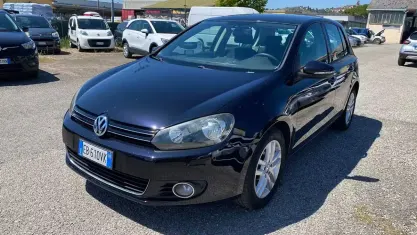 Usata VW Golf VI Highline 102 CV (75 kW) 2010 Nero Utilitaria