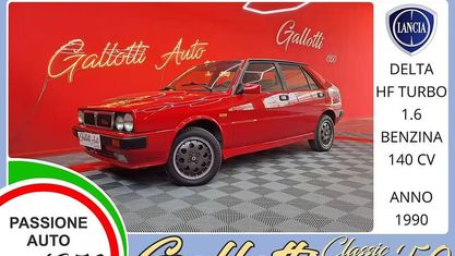 Usata Lancia Delta 140 CV (102 kW) 1990 Rosso Utilitaria