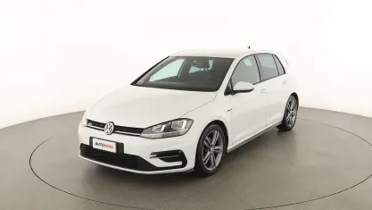 Usata VW Golf VII Sport 125 CV (91 kW) 2018 Bianco