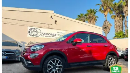 Usata Fiat 500X 140 CV (102 kW) 2015 Rosso SUV