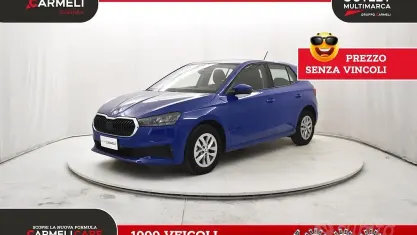 Usata Skoda Fabia Ambition 65 CV (47 kW) 2023 Blu Utilitaria