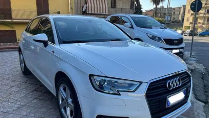 Usata Audi A3 Sport 116 CV (85 kW) 2018 Bianco Berlina
