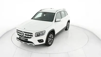 Usata Mercedes GLB200 Business 150 CV (110 kW) 2022 Bianco polare SUV