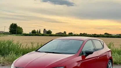 Usata Seat Leon FR 122 CV (89 kW) 2014 Rosso Berlina