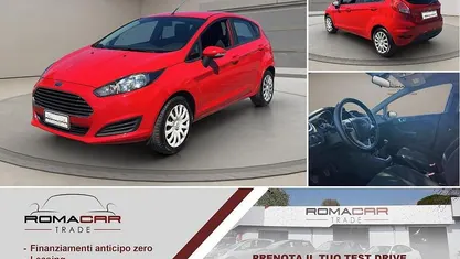 Rosso met Usata 2014 Ford Fiesta Due volumi | 4890 € (Ottimo prezzo)